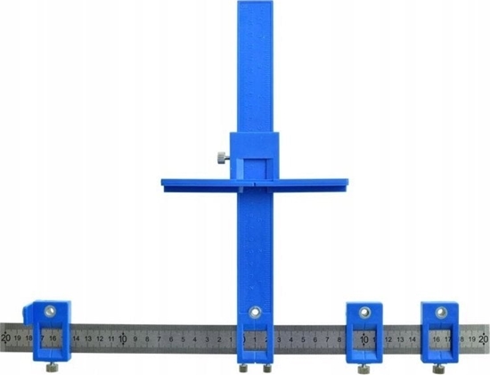 Picture of Geko Szablon stolarski do wyznaczania otworów 410x300mm