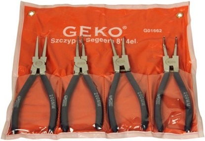 Attēls no Geko Szczypce do piercieni Segera 200mm 4szt. (01662)