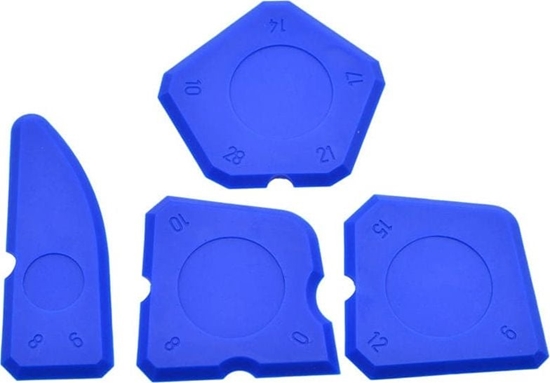 Picture of Geko SZPACHELKI DO SILIKONU 4EL. (100) G30141 GEKO