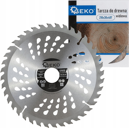 Picture of Geko Tarcza do drewna 210x30x40T (50)