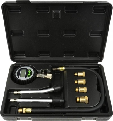 Attēls no Geko TESTER POMIARU CINIENIA SPRANIA W SILNIKACH BENZYNOWYCH NR6 LCD (20) G02509 GEKO