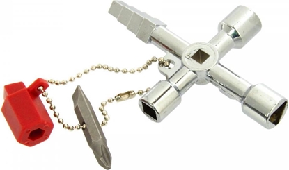 Attēls no Geko UNIWERSALNY KLUCZ DO SZAFEK TECHNICZNYCH (100) G10049 GEKO