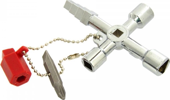 Picture of Geko UNIWERSALNY KLUCZ DO SZAFEK TECHNICZNYCH (100) G10049 GEKO