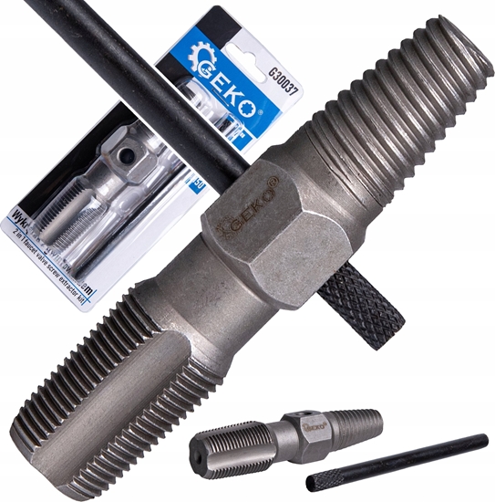 Picture of Geko Wykrtak z gwintownikiem do usuwania zerwanych rub, rur i zaworów 3/4" (100)