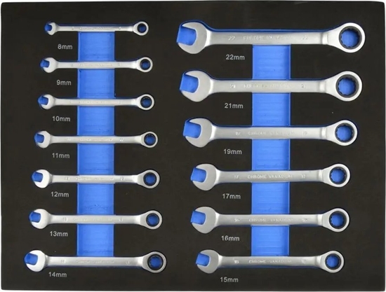 Picture of Geko Wkad- zestaw kluczy z grzechotk 13el. 8-22mm (6)