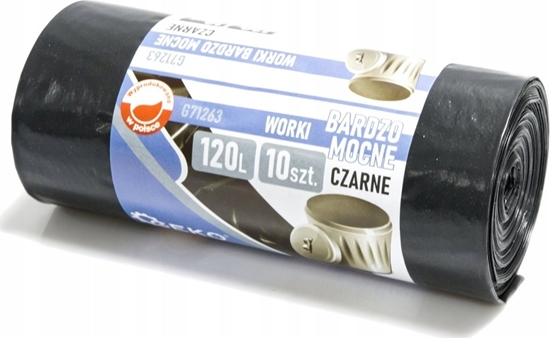 Picture of Geko Worki na mieci 120L (rolka 10szt) - czarne (18)