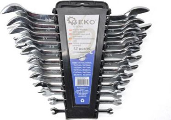 Picture of Geko Zestaw kluczy paskich 6-32mm 12szt. (G11345)