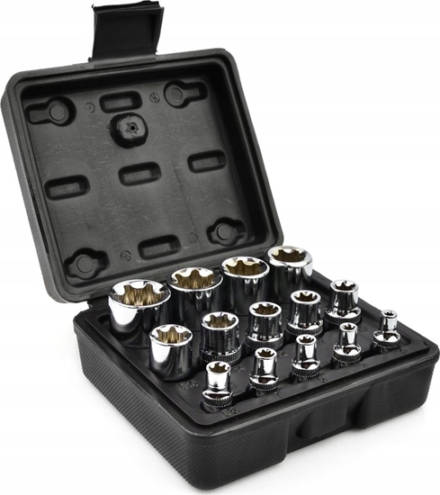 Picture of Geko Zestaw nasadek torx E4-E24 14szt. (20)