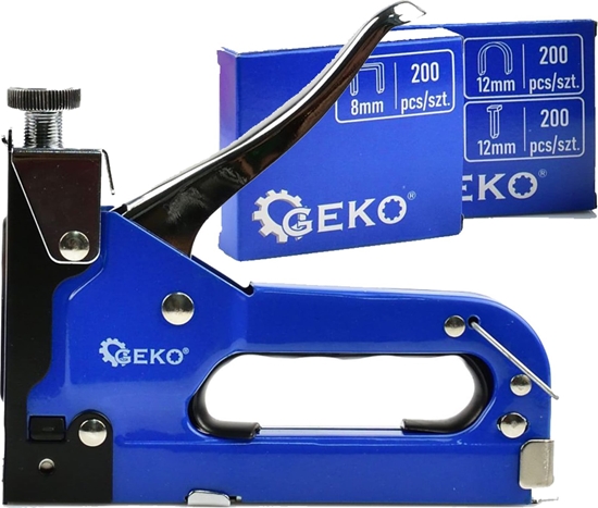 Picture of Geko Zszywacz 3w1 + komplet zszywek 600szt