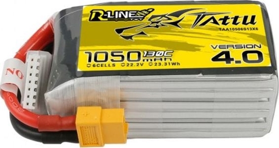 Изображение Gens Ace & TATTU 1050mAh 22.2V 130C TATTU R-Line Gens Ace
