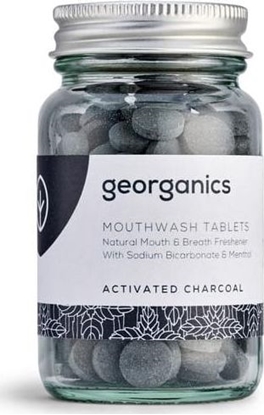 Picture of Georganics Naturalne tabletki do mycia zbów, Activated Charcoal, 120 tabletek
