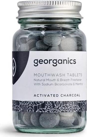 Picture of Georganics Naturalne tabletki do mycia zbów, Activated Charcoal, 120 tabletek