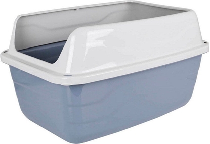 Attēls no GEORPLAST Kuweta dla Kotów Sonic XL szaro-biaa (56 x 40 x 30,5 cm)