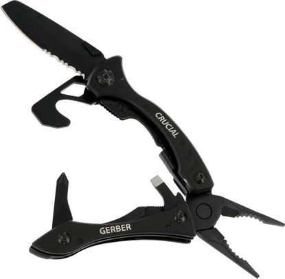 Picture of Gerber Multitool Crucial w/strap cutter czarny