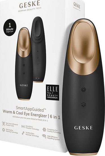 Picture of Geske Masaer do oczu Cool & Warm 6w1 Geske z Aplikacj (szary)