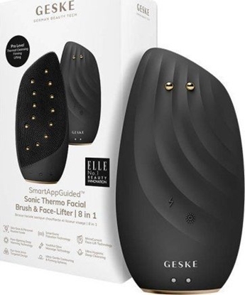 Attēls no Geske Soniczna szczoteczka termiczna & lifting do twarzy 8w1 Geske z Aplikacj (szary)