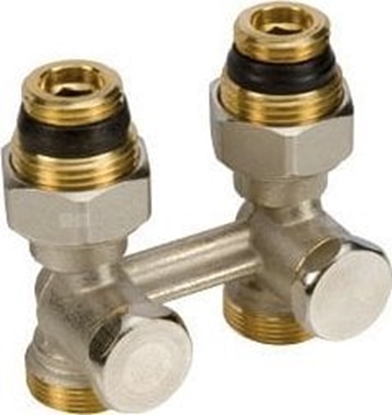 Attēls no Giacomini Przycze proste + nyple tg 1/2" do grzejników vk ze stokami, eurocono 3/4"x3/4"e [50]