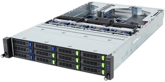 Picture of Gigabyte R263-Z35-AAF1 (Rev. 3.x) Rack Server 2U Single Sockel SP5 6NR263Z35DR000ACF1
