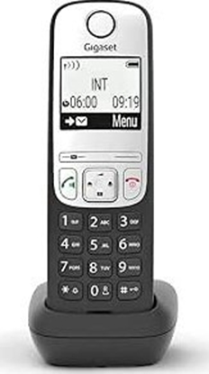 Picture of GIGASET A690HX schwarz 5,1 cm 2 Zoll schwarz-weiss Grafik-Display Freisprechen Telefonbuch f�r DECT Basisstationen und Router