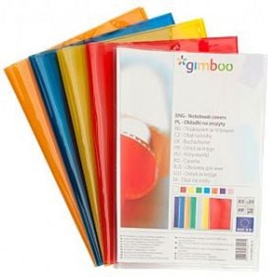 Picture of Gimboo Okadka na zeszyt A5 zielona