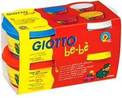 Изображение Giotto Ciastolina Be-be 4 kolory
