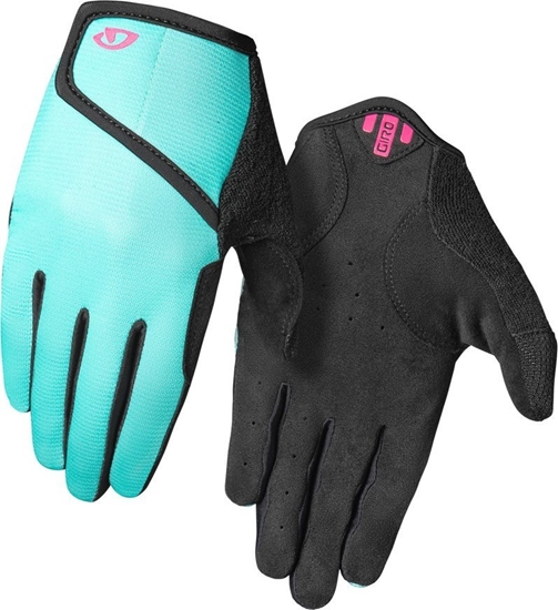Picture of Giro Rkawiczki juniorskie GIRO DND JR II dugi palec Rozmiar: XS, Wybierz kolor: Screaming Teal Neon Pink