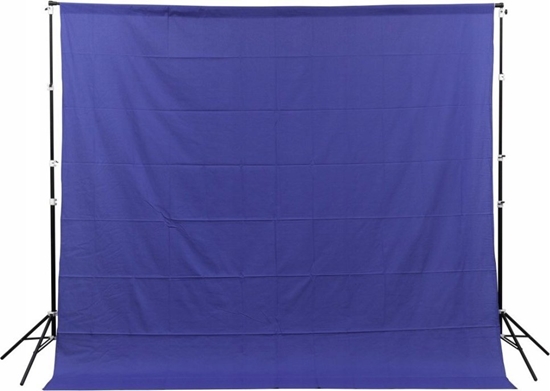 Изображение GlareOne GlareOne Blue Screen - niebieskie to materiaowe 3x3