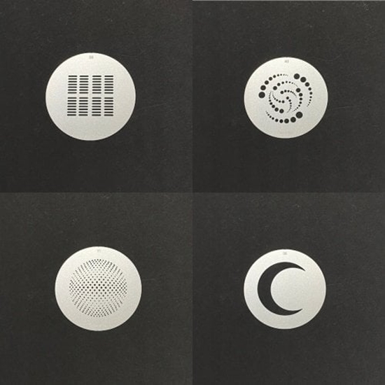 Изображение GlareOne GlareOne Spotlight Gobo Set 2 - zestaw masek