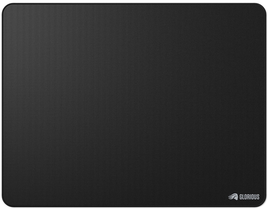 Picture of Glorious Gaming Glorious Mouse Pad 2 XL - Stitched - Black, Black, Monochromatic, Fabric, Rubber, Non-slip base, Gaming mouse pad