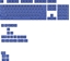 Attēls no Glorious Glorious GPBT Basics Keycaps, ANSI Layout (US), PBT, Dye-Sub - Mana Blue