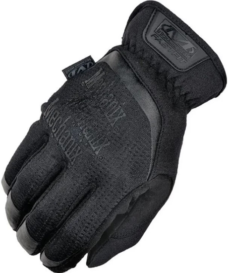 Picture of Gloves Mechanix FastFit(r) black, size M. Ruched cuff, 0.6 mm artificial leather, TrekDry(r), touchscreen technology