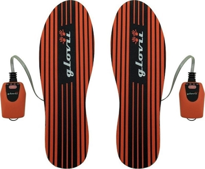 Picture of Glovii Ogrzewane, cienkie, wkadki narciarskie, aplikacja, GW4U rozmiar 36-48