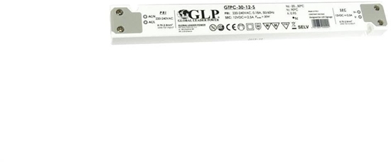 Изображение GLP Zasilacz LED GTPC-30-12-S 30W 12V DC 2,5A meblowy