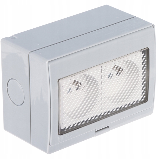 Picture of GNIAZDO NATYNKOWE PODWÓJNE ATLO-S2IP5 IP55