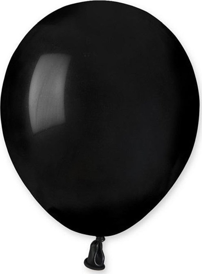 Изображение GoDan Balony Beauty&Charm metaliki czarne 20szt