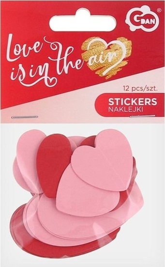Picture of GoDan Naklejki samoprzylepne Love is in the air... 12szt