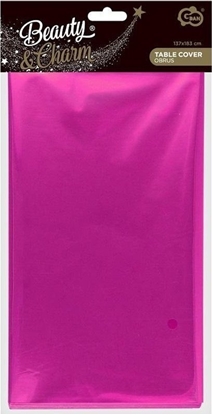 Attēls no GoDan Obrus foliowy B&C metaliczny magenta 137x183cm