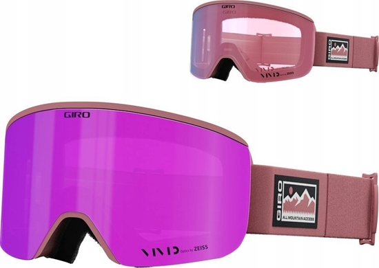 Picture of Giro Gogle zimowe ELLA ROSE ACCESS (szyba VIVID PINK 00% S3 + VIVID INFRARED 62% S1)