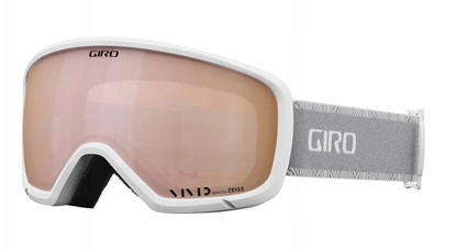 Attēls no Gogle zimowe GIRO MILLIE WHITE & GREY CHUTE (szyba VIVID ROSE GOLD 19-42% S2) (NEW 2024/2025)