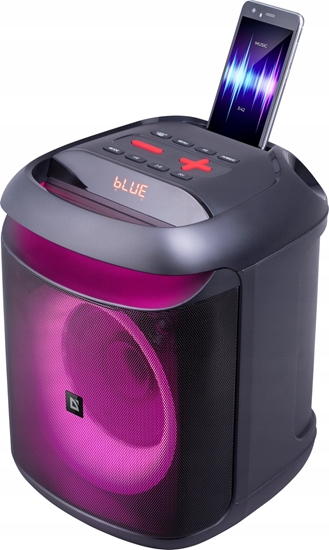 Picture of Gonik Defender Gonik Defender BOOMER 45 Bluetooth 45W MP3/FM/SD/USB/AUX/TWS/LED/MIC KARAOKE czarny