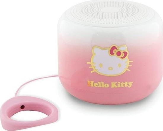 Picture of Gonik Sourcing Hello Kitty Bluetooth 5.0 speaker HKWSBT6GKEP pink/pink Electroplate Gradient