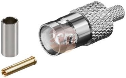 Изображение Goobay Wtyk BNC ze zotym pinem /do kabla RG 58/U (11357)