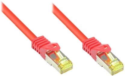 Attēls no Good Connections  Patchkabel m. Cat.7 Rohkabel  rot 1,5m
