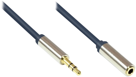 Изображение Good Connections Audioverl.  3-pol. 3.5mm-St.-Bu. 5m