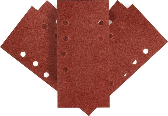 Picture of Graphite Papier cierny na rzep 115 x 230 mm, K100, 5 szt., z otworami