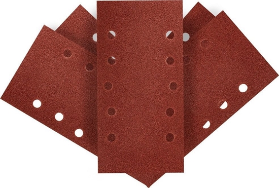 Picture of Graphite Papier cierny na rzep 115 x 230 mm, K80, 5 szt., z otworami