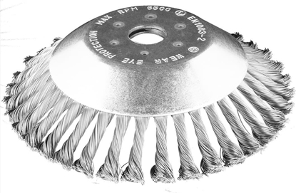 Attēls no Graphite Szczotka druciana do kosy spalinowej 200 x 25,4 mm 55H101