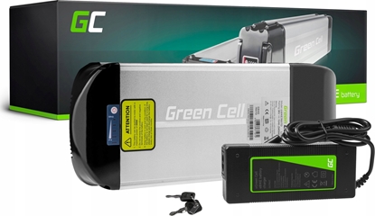 Picture of Green Cell Green Cell - Bateria do roweru elektrycznego E-Bike z adowark 36V 15Ah 540Wh Li-Ion 5.5x2.1mm