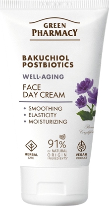 Изображение Green Pharmacy Krem do twarzy na dzie Bakuchiol + postbiotyki 50ml