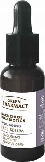 Picture of Green Pharmacy Serum do twarzy Bakuchiol i postbiotyki 30ml